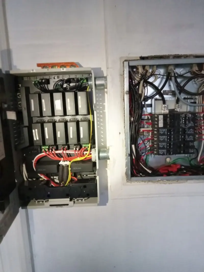 Electrical panel upgrade completed for Commercial Electrician Services in Edina